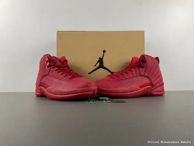 Official Maikesneakers Red 12 (2018) Air 130690-601 Retro Jordan Gym 0613